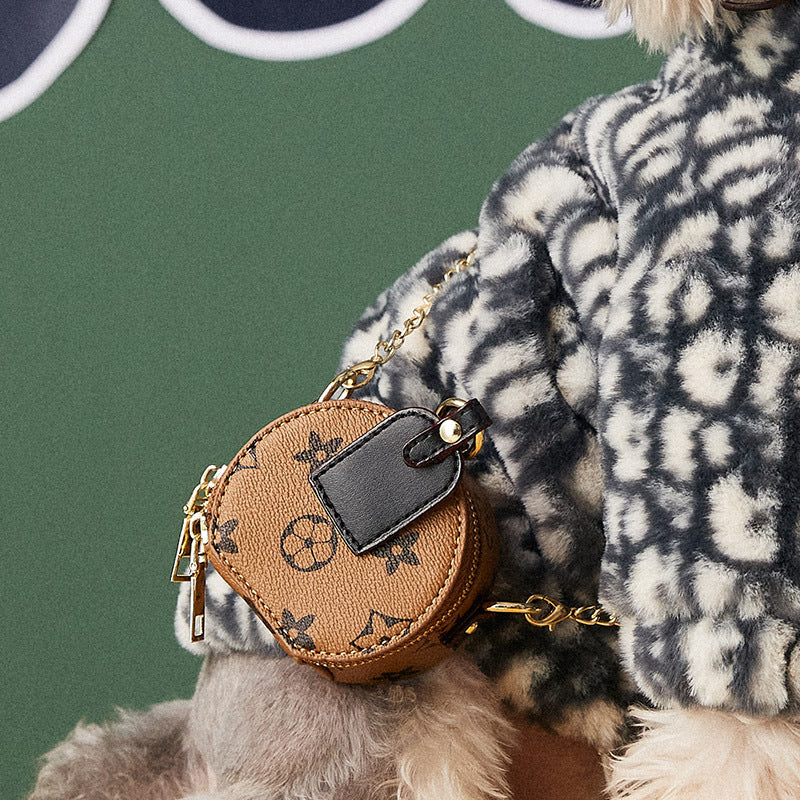 LV Dog Dog Round Bag Purrfect Puppy