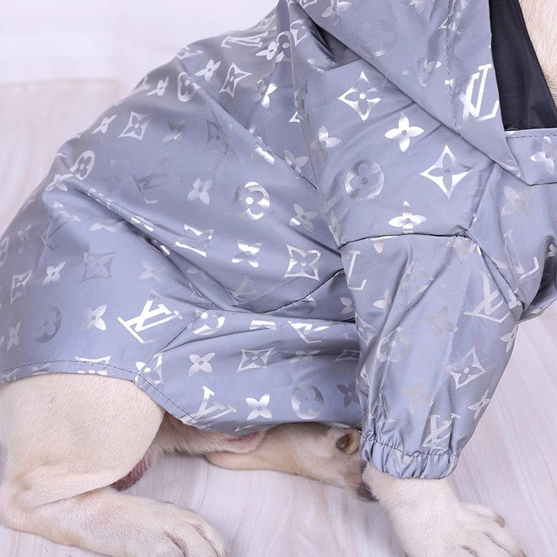 LV Dog Reflective Jacket