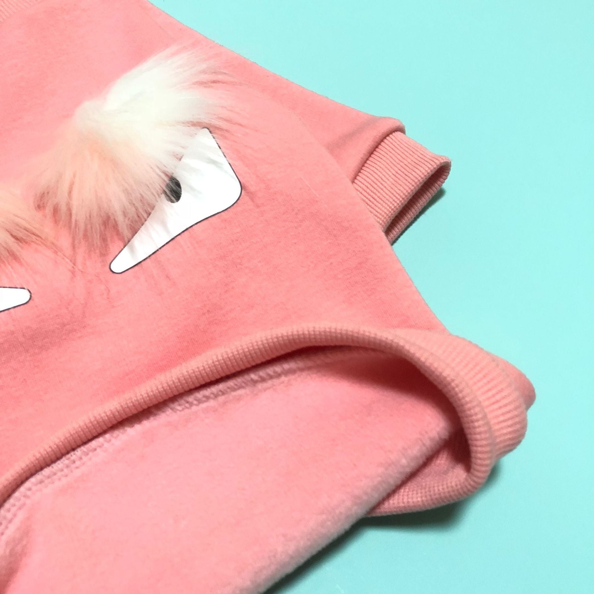 F Dog Pink Sweater