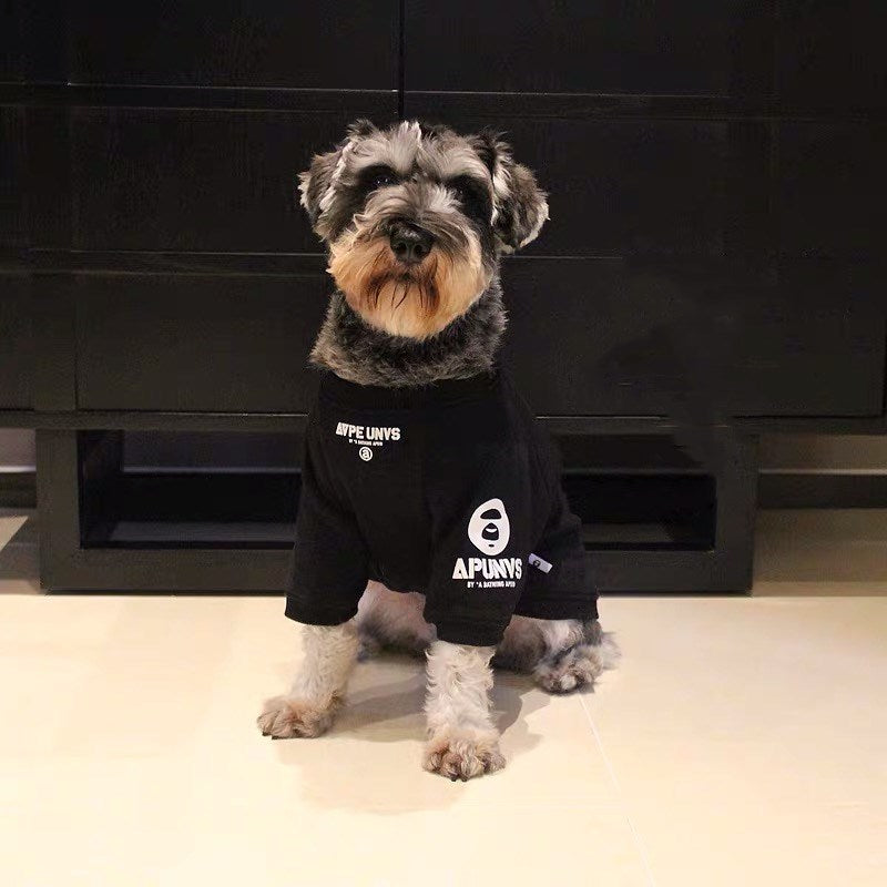 Barking-Pup Dog Sweatshirt Black