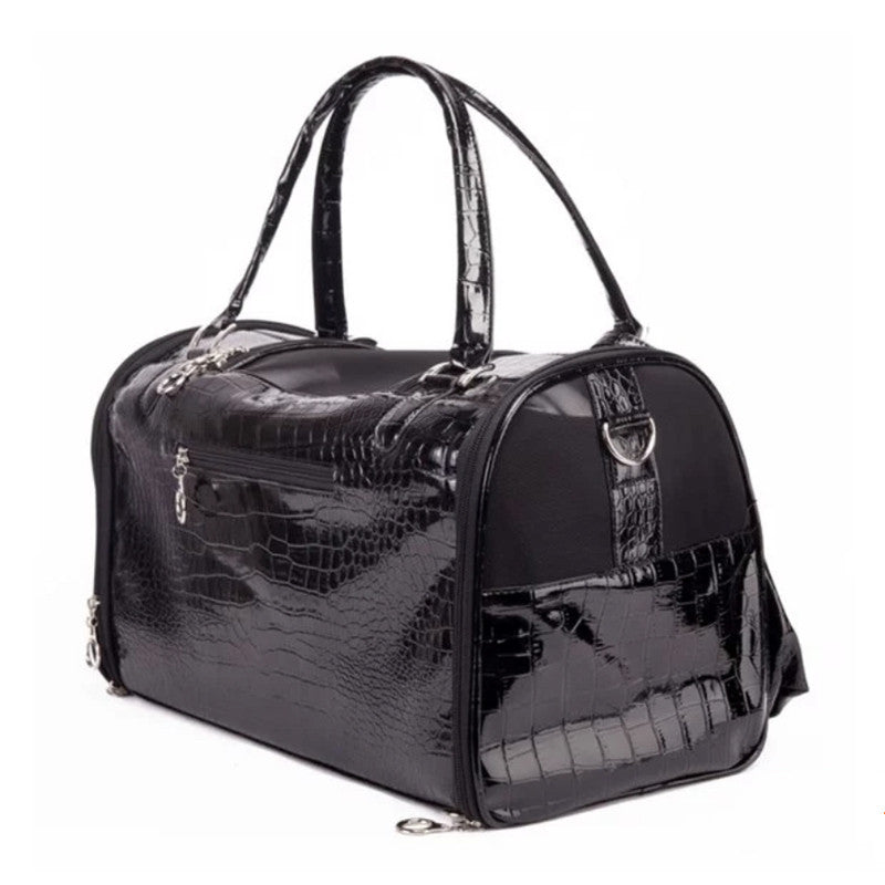 Crocodile Dog Carrier Handbag