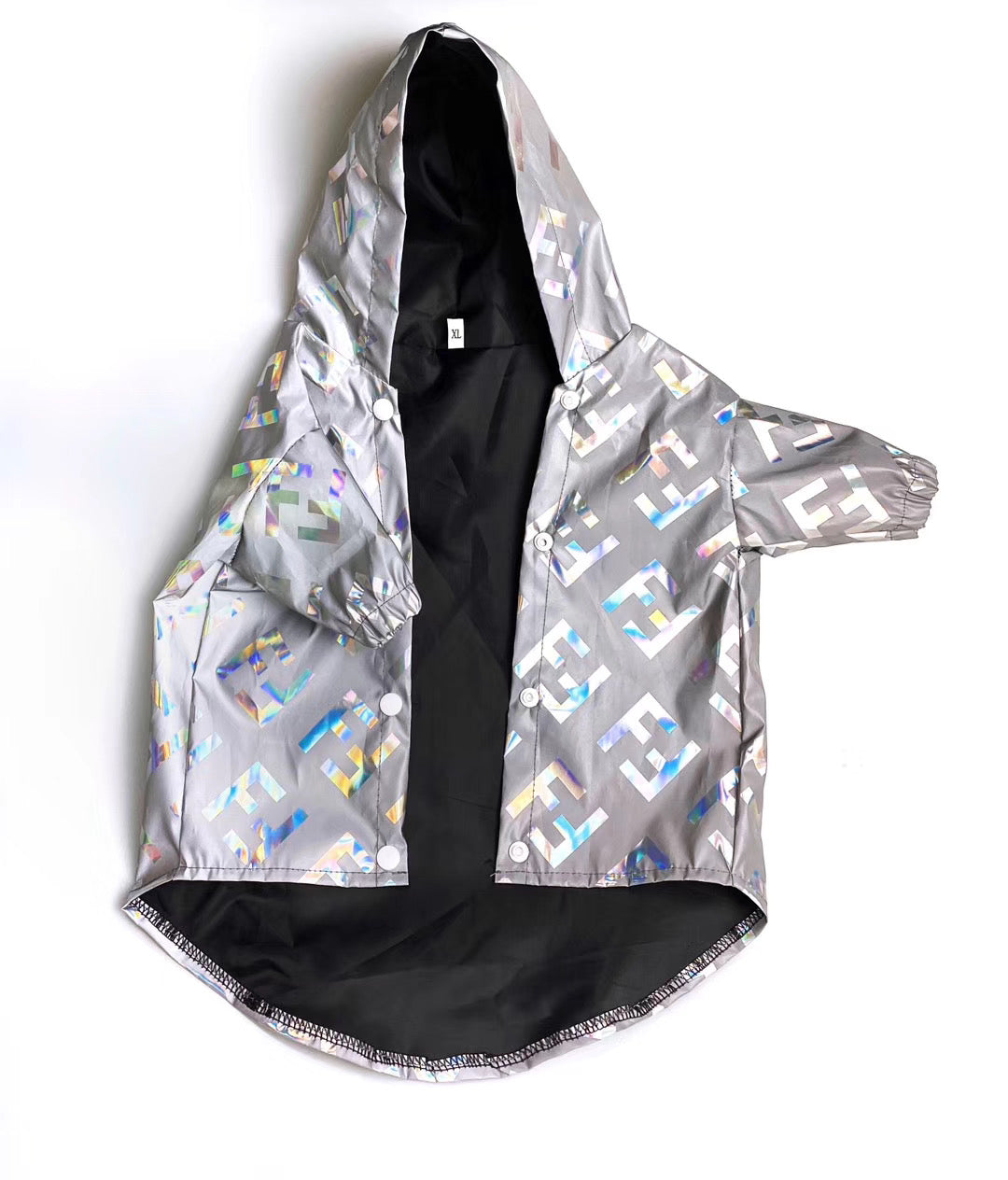 FENDI Reflective Outdoor Jacket Windbreaker Waterproof Raincoat for dog