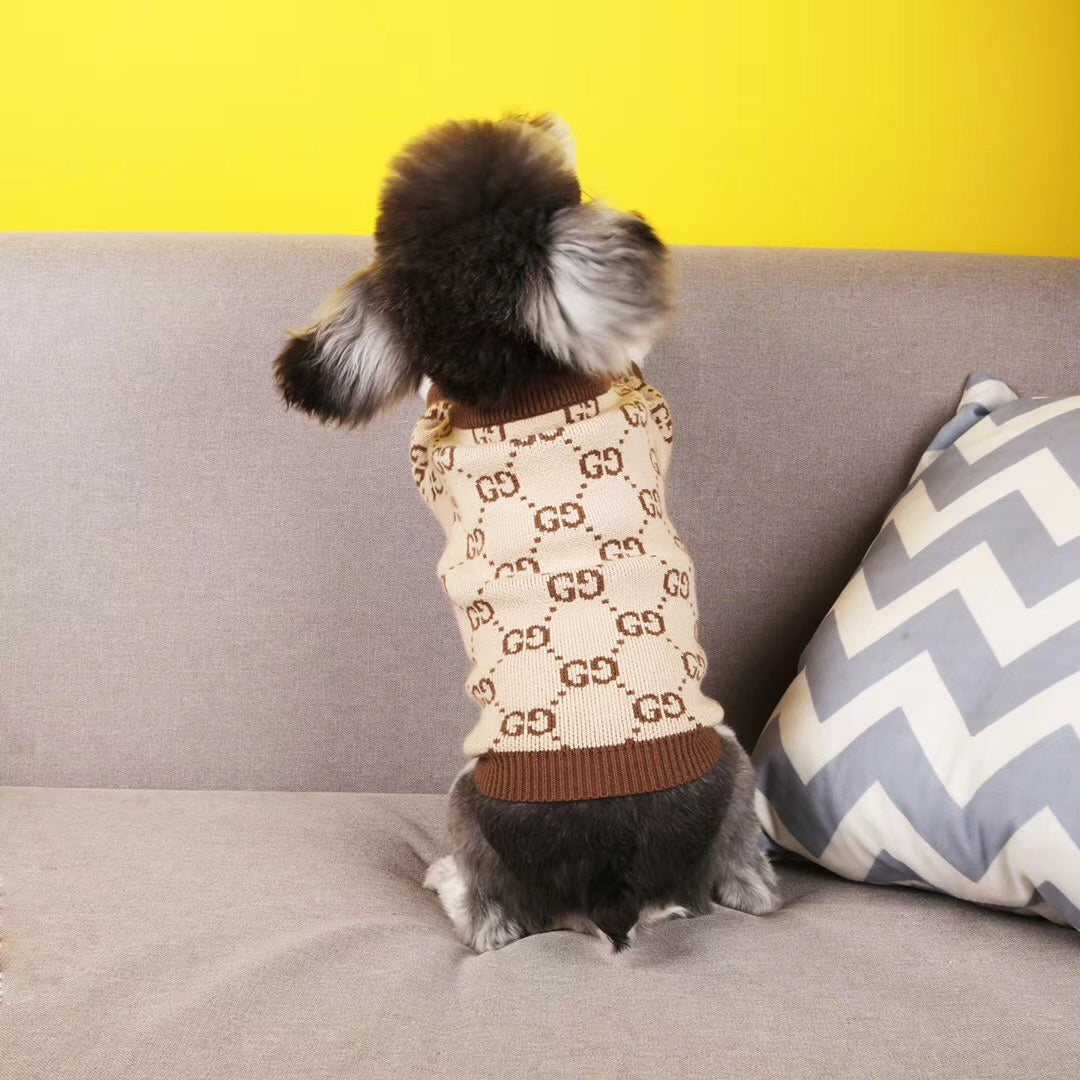 Pucci Dog Sweater GG