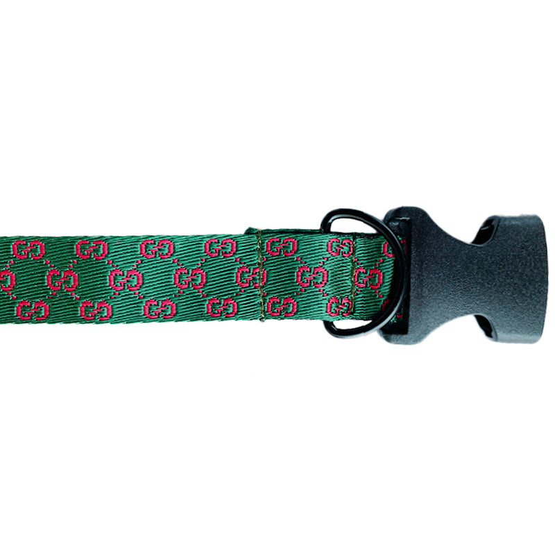 Pucci Dog Leash & Collar - Print-