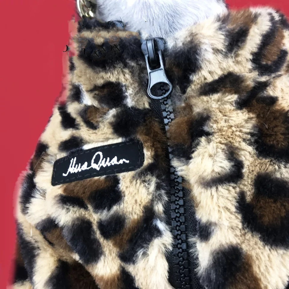 Trendiano Leopard Dog Coat