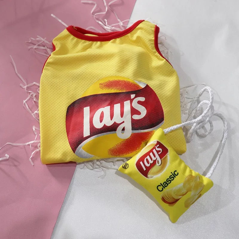 Lays Dog T-shirt With Bag