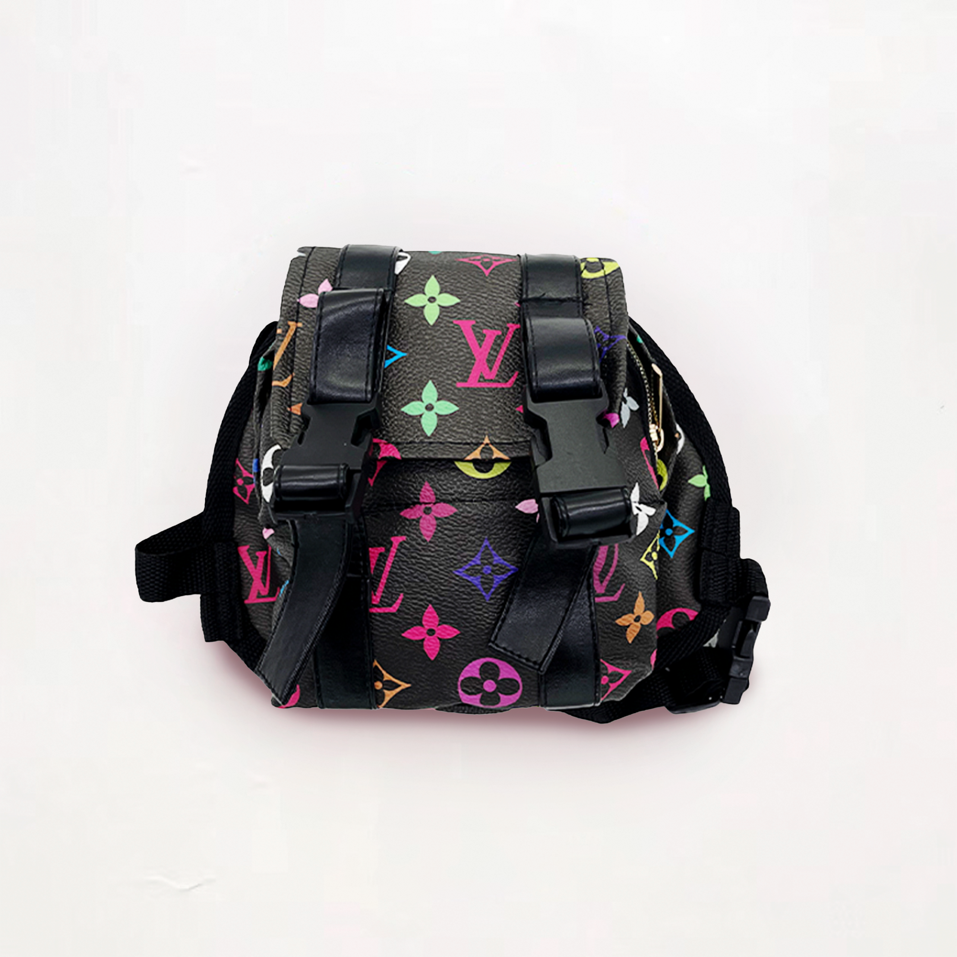 LV Dog Backpack & Hat Set