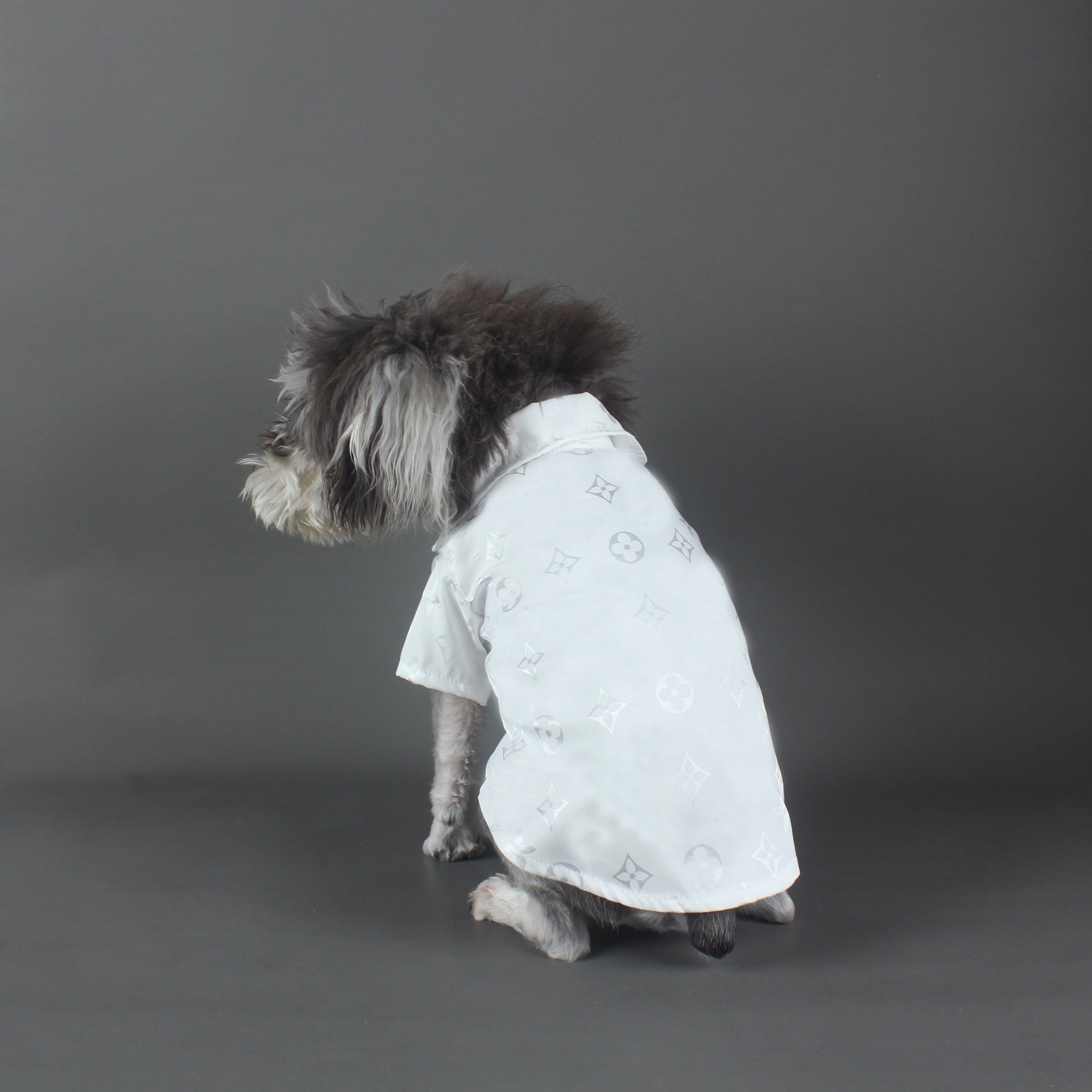 LV Dog White Shirt