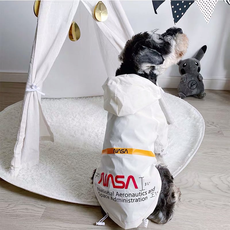 NASA Dog Reflective Windbreaker