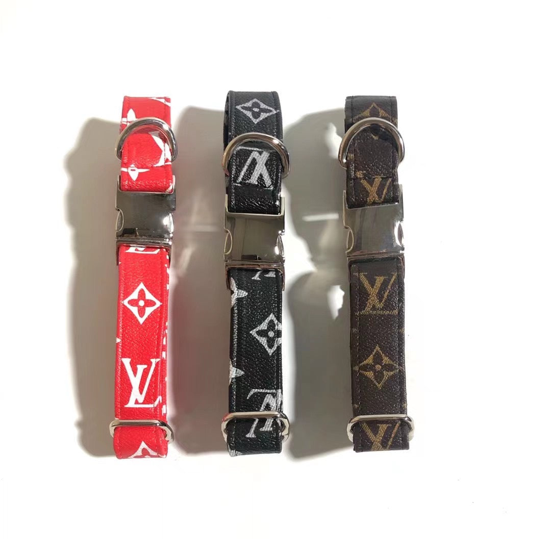 LV Dog Leather Set