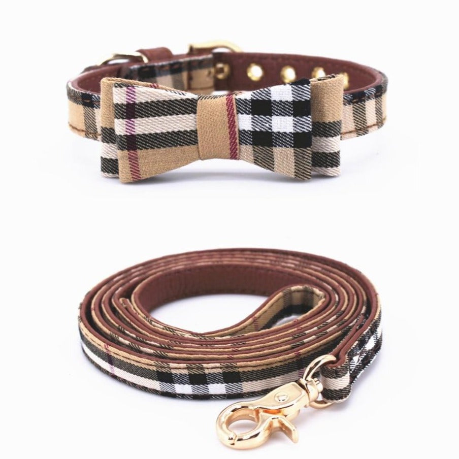 Barkberry Dog Collar & Leash Set